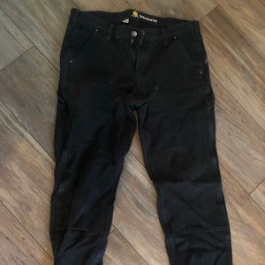 Women’s Carhartt Size 14 (Black, Straight Fit)